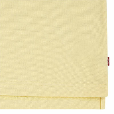 Children’s Short Sleeve Polo Shirt Levi's Lvb Back Neck Tape Yellow