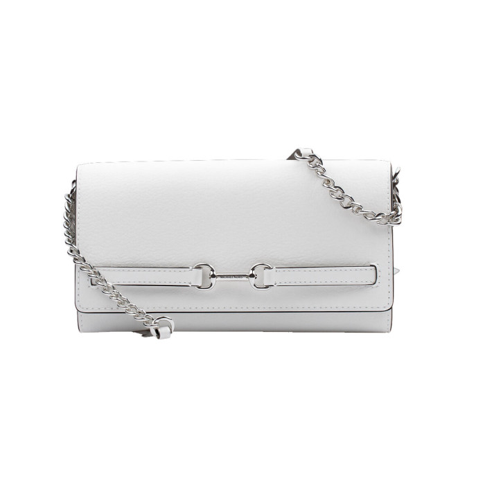 Shoulder Bag Michael Kors Carson White 22 x 12 x 4 cm