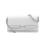 Shoulder Bag Michael Kors Carson White 22 x 12 x 4 cm