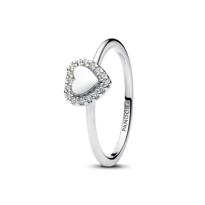 Ladies' Ring Pandora 193801C01-52 Silver