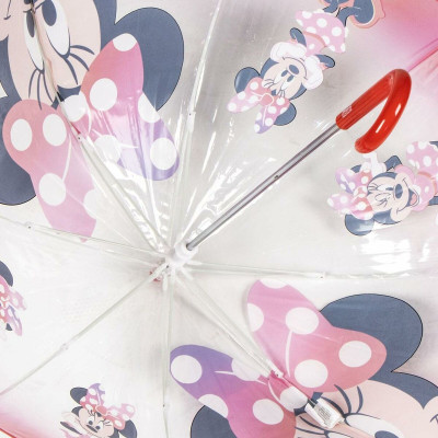 Umbrella Minnie Mouse Red Ø 71 cm 45 cm