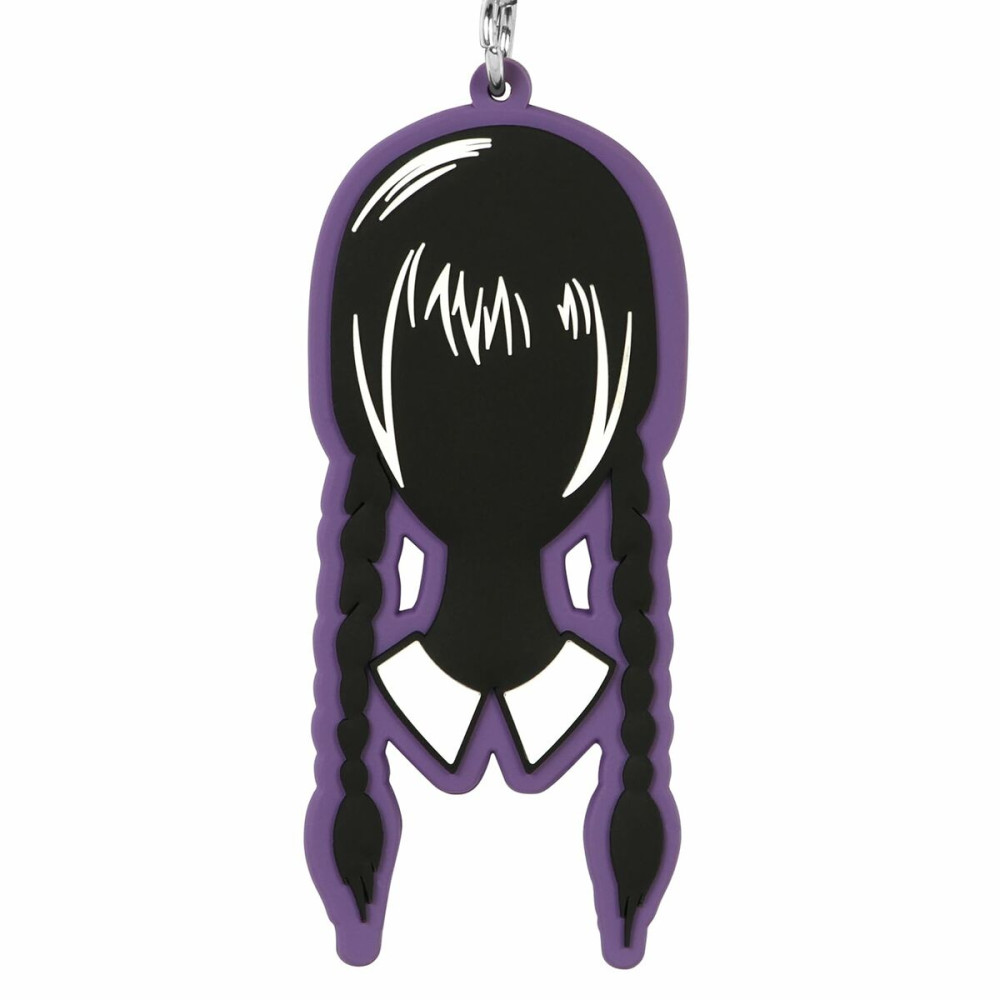 Keychain Wednesday Head Black