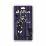 Keychain Wednesday Head Black