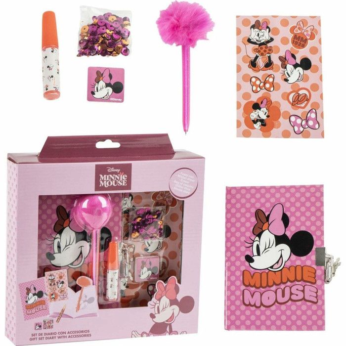 Stationery Set Minnie Mouse Multicolour