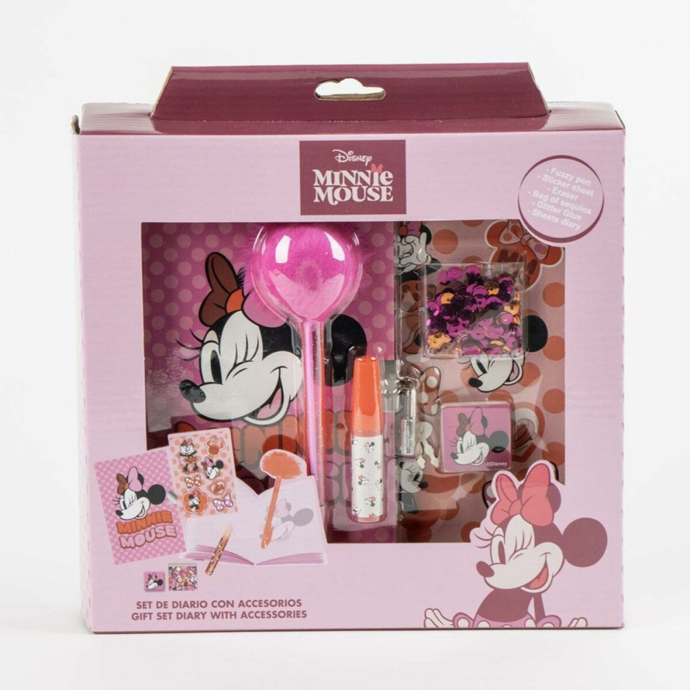 Stationery Set Minnie Mouse Multicolour