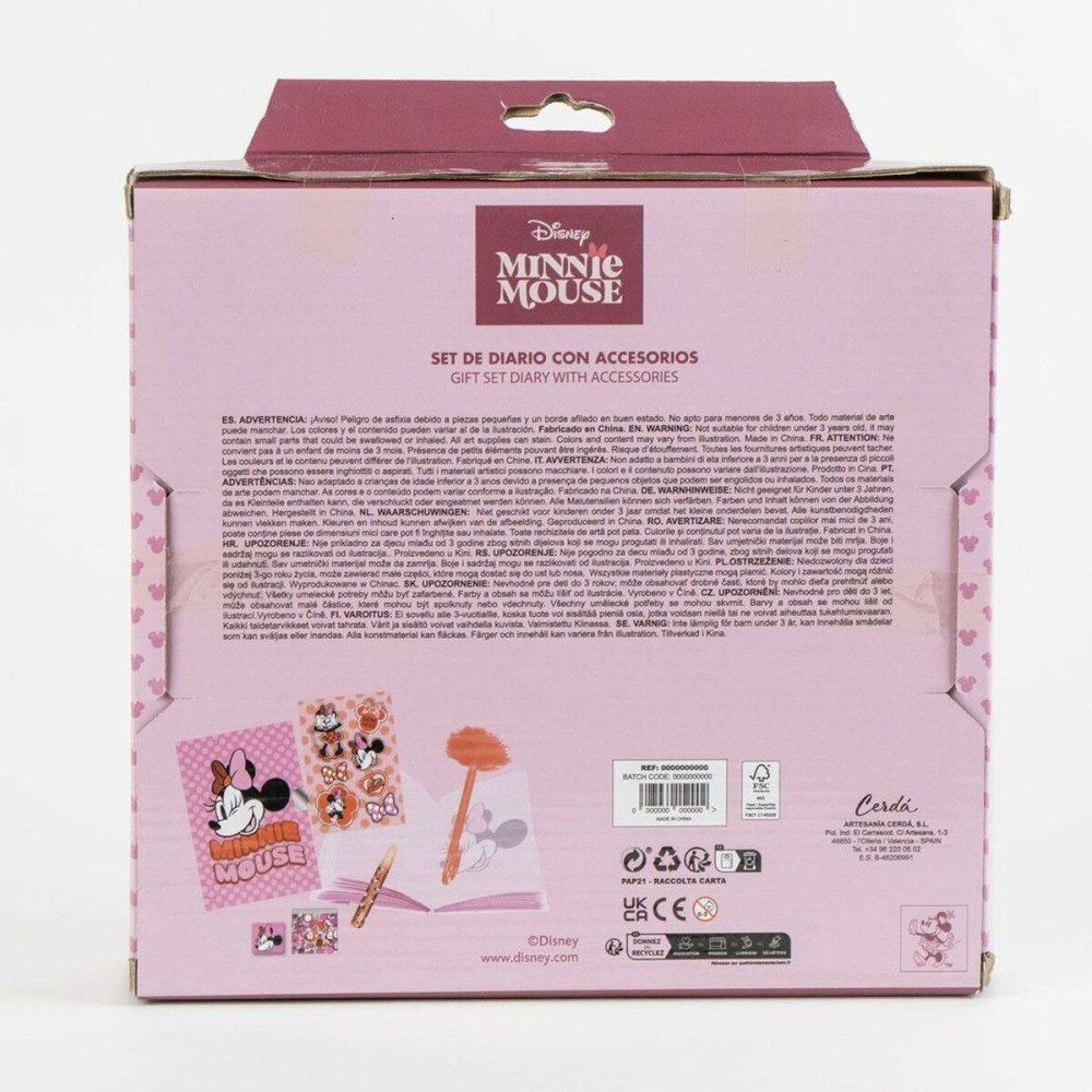 Stationery Set Minnie Mouse Multicolour