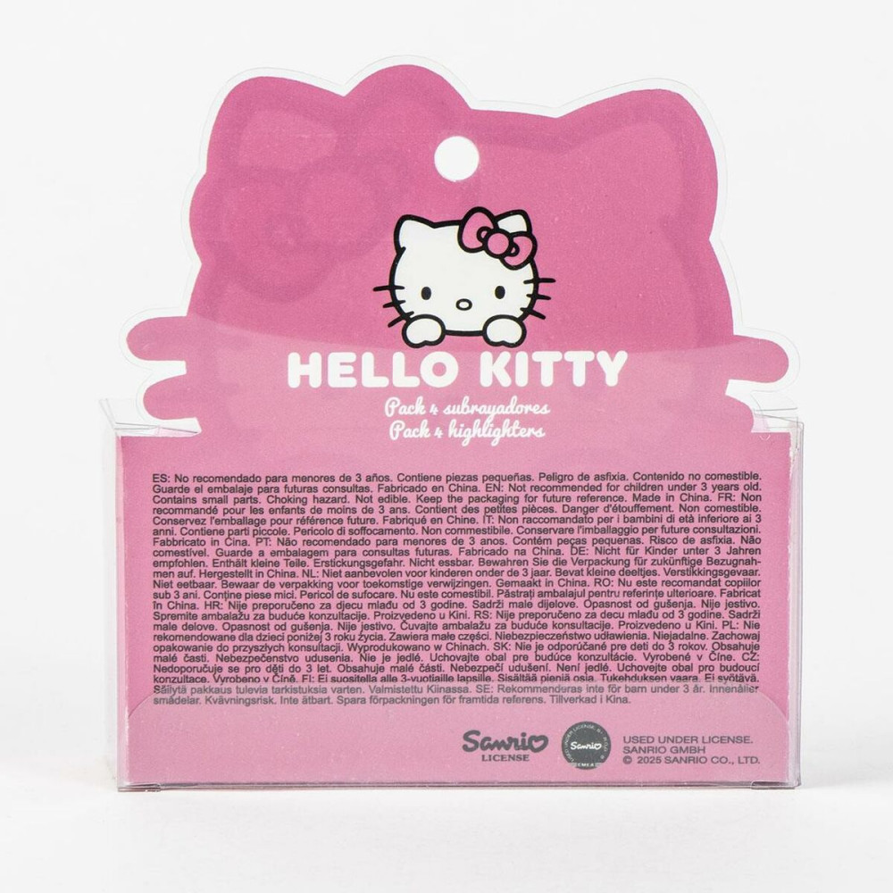 Highlighter Hello Kitty Pink 5 Pieces