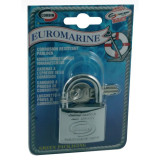Key padlock CORBIN Euromarine 4 mm 25 mm Bow Stainless steel Brass