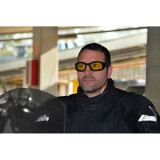 Safety glasses Eagle INDRO Yellow Polycarbonate