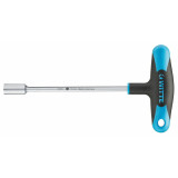 Hexagonal socket wrench WITTE PRO 17 mm Hexagonal T-shaped