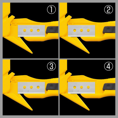 Cutter Olfa 17,8 X 0,4 MM Yellow Safety