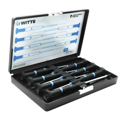 Set of precision screwdrivers WITTE Torx