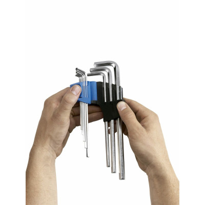 Allen Key Set WITTE 1,5-2-2,5-3-4-5-6-8-10 mm Hexagonal Allen Key Set 9 Pieces