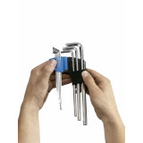 Allen Key Set WITTE 1,5-2-2,5-3-4-5-6-8-10 mm Hexagonal Allen Key Set 9 Pieces