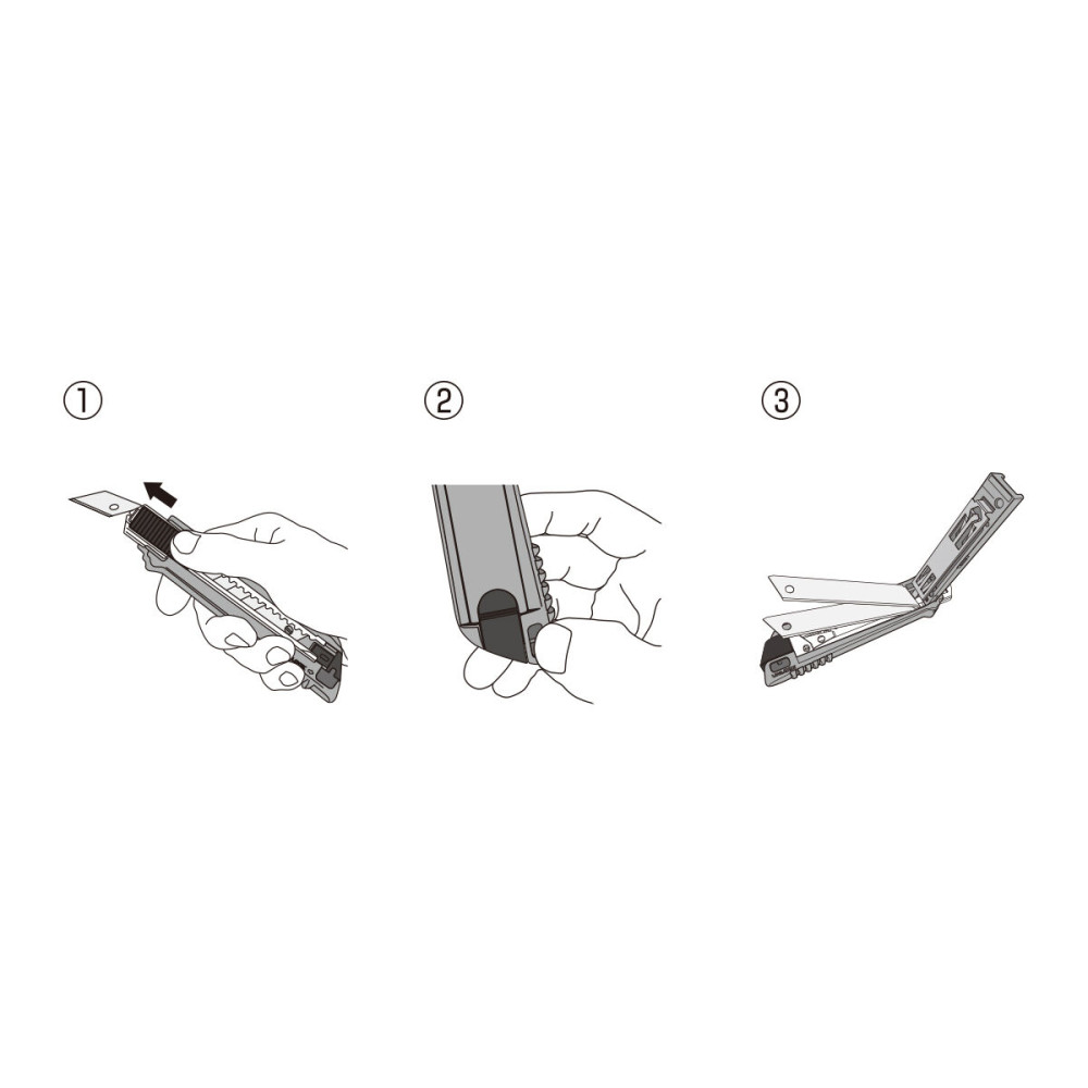 Cutter Olfa 18 X 0,5 MM Black Red 18 mm