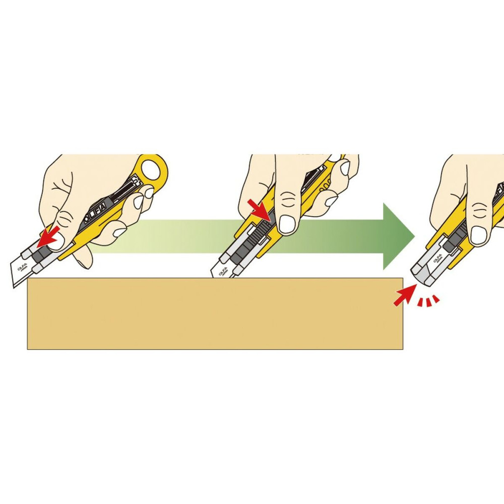 Cutter Olfa 17,5 X 0,6 MM Stainless steel Plastic 17,5 mm Safety