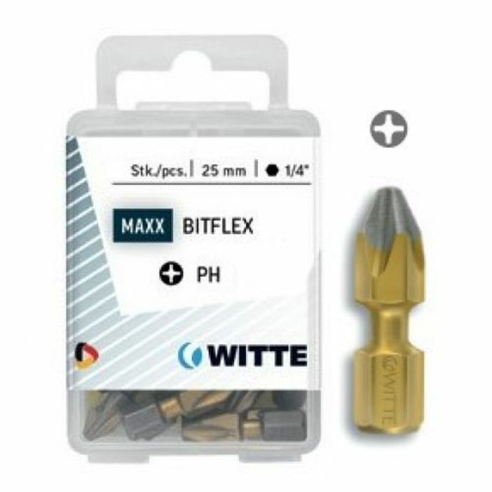 Bit set WITTE PH 3 DIAMOND FLEX PH3 5 Units