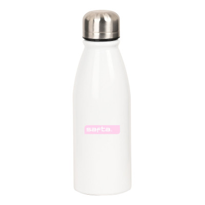 Water bottle Safta White 500 ml
