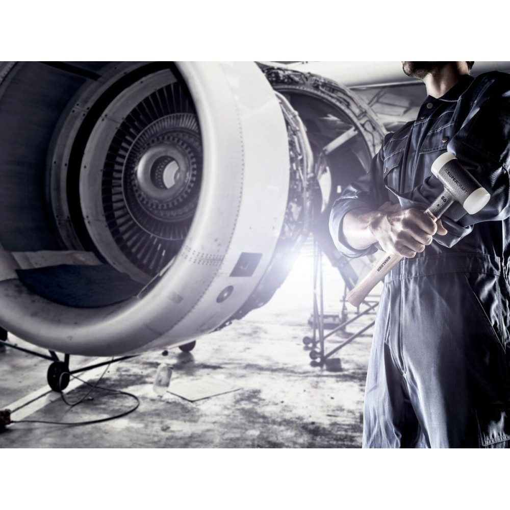 Rubber Mallet Halder Supercraft Anti rebound