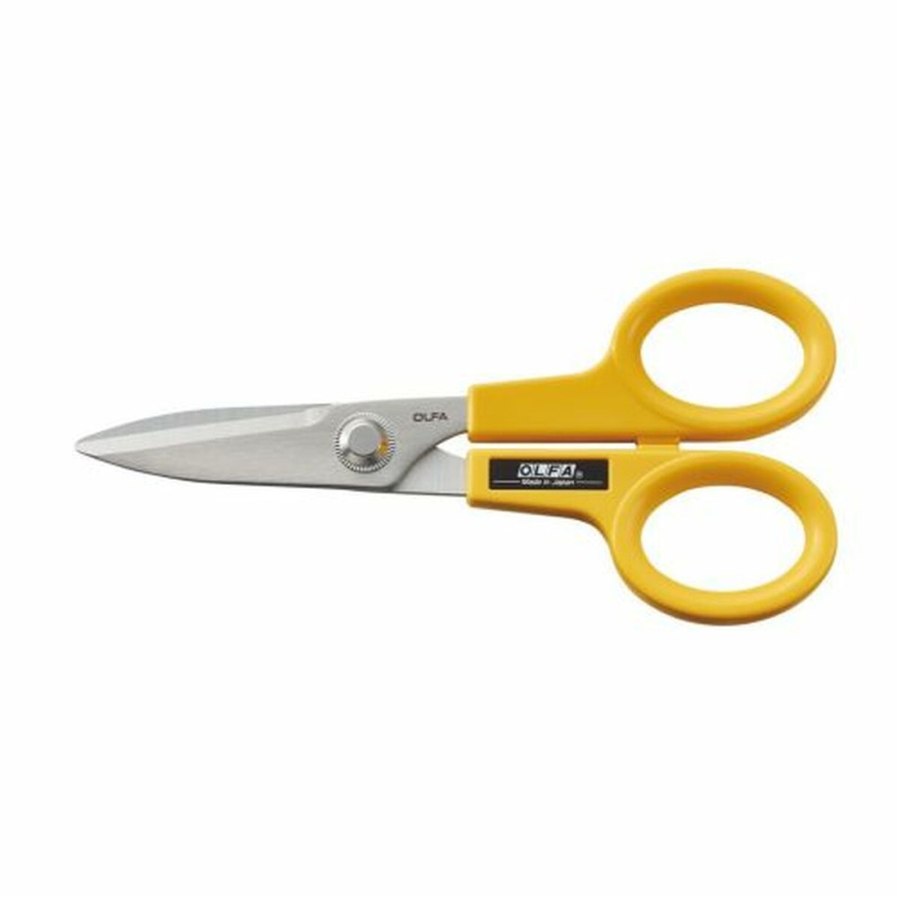 Scissors Olfa 14 cm Yellow Multi-use