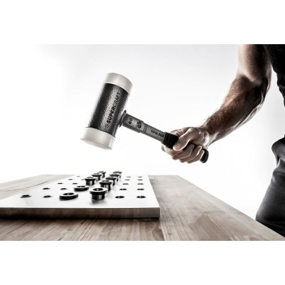 Rubber Mallet Halder Supercraft 75 mm Anti rebound