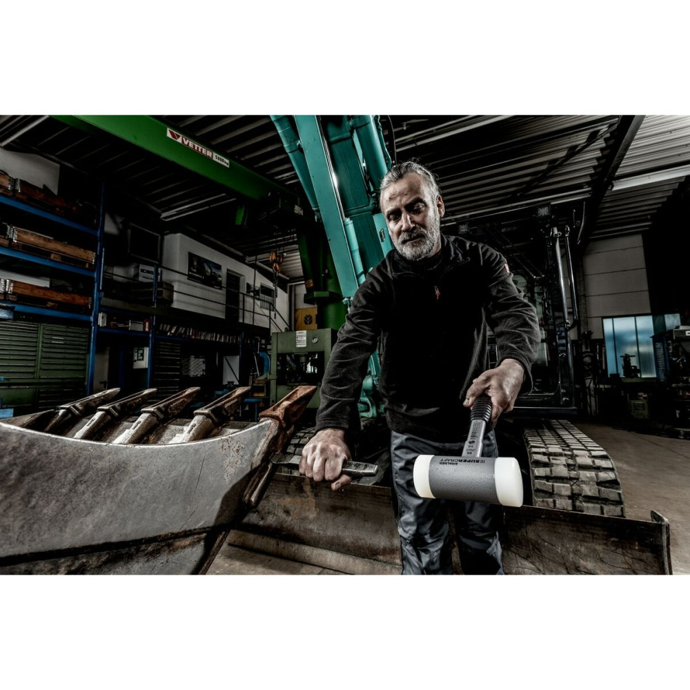 Rubber Mallet Halder Supercraft 75 mm Anti rebound
