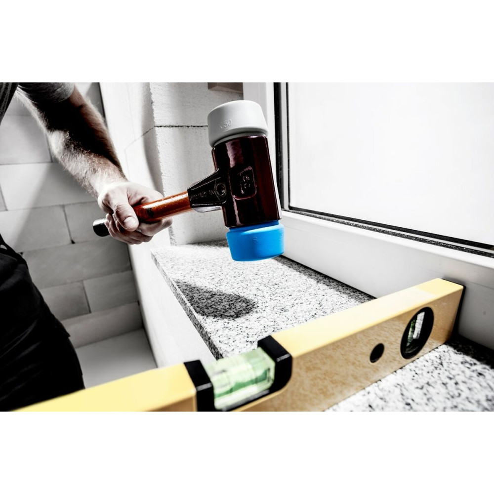 Plastic mace Halder Simplex Blue Grey TPE