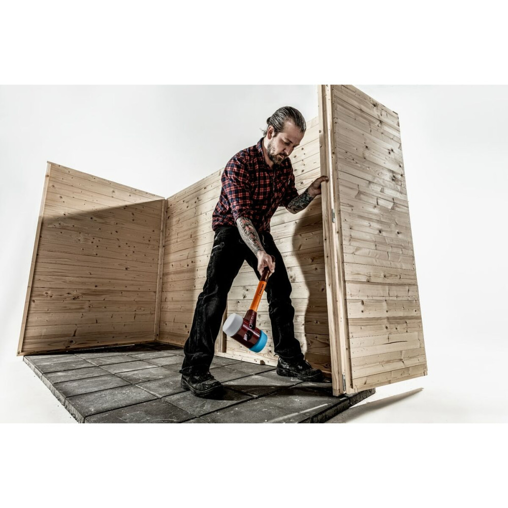 Plastic mace Halder Simplex Blue Grey TPE