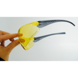 Safety glasses Eagle FLASH Yellow Polycarbonate