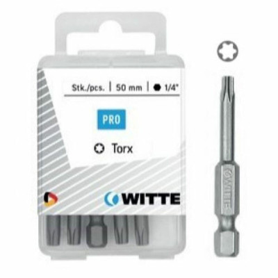 Bit set WITTE Torx TX 30 5 Units