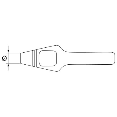 Hole punch Paffrath DIN 7200 A 7/8” IN
