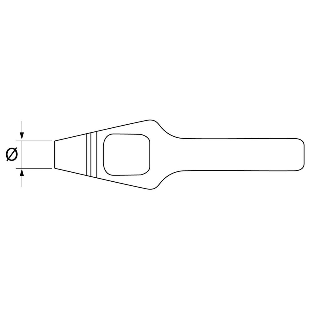 Hole punch Paffrath DIN 7200 A 5/8” IN