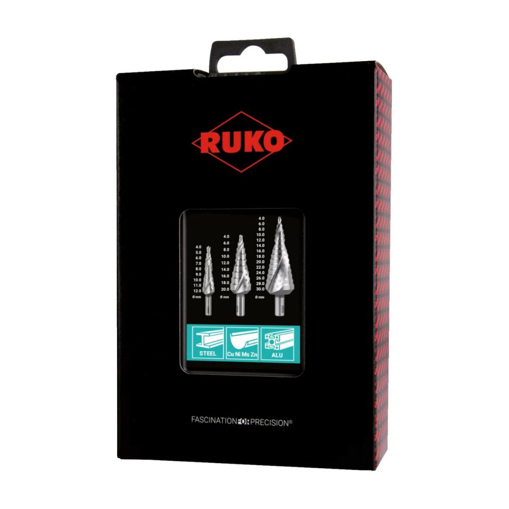 Spool set RUKO 101026RO High speed steel (HSS) Case 3 Pieces