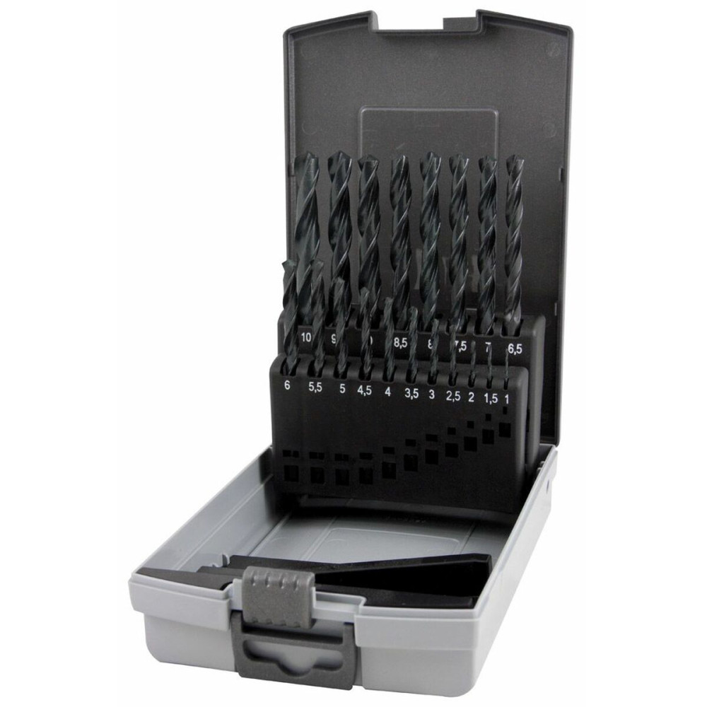 Spool set RUKO Box with cover DIN 338 Spiral 19 Pieces