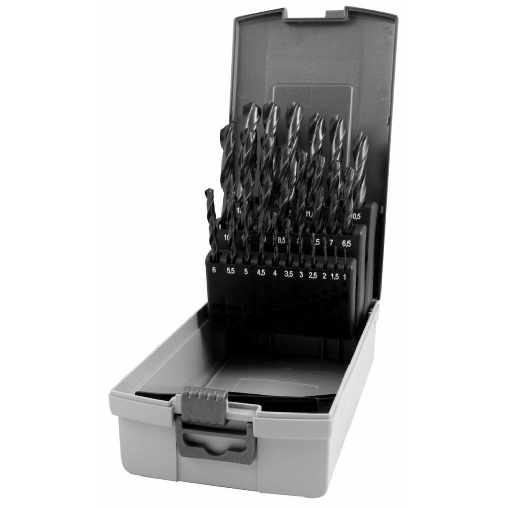 Spool set RUKO Box with cover DIN 338 Spiral 19 Pieces