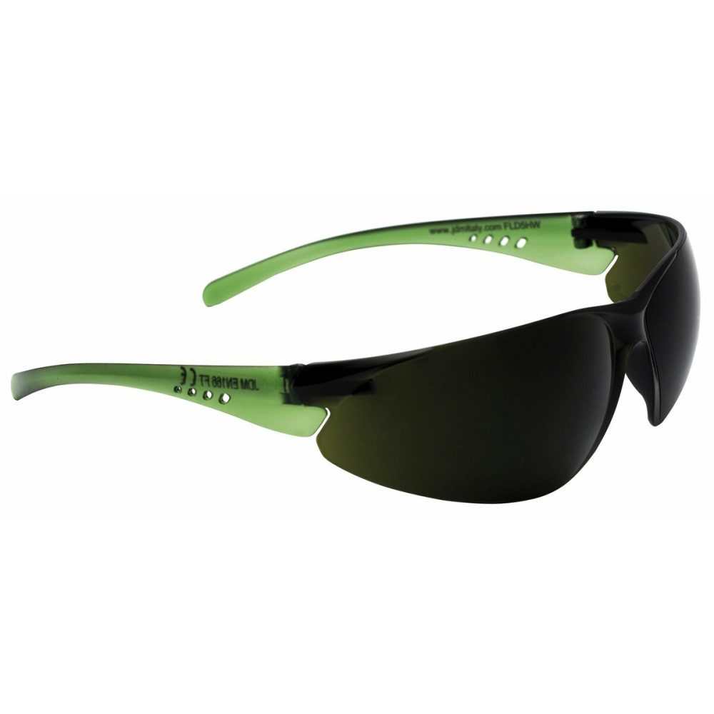 Safety glasses Eagle FLASH Polycarbonate Green Transparent Safety Welding