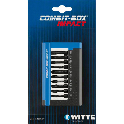 Bit set WITTE COMBIT-BOX PH1 PH2 PZ1 PZ2 TX PH3 PZ3 10 Pieces (10 Units)