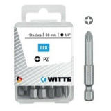 Bit set WITTE Pozidriv PZ2 5 Units