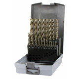 Spool set RUKO Case DIN 338 Spiral 25 Pieces