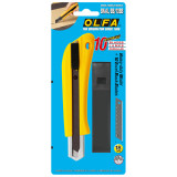 Cutter Olfa  BN-AL 18 X 0,5 MM Yellow Black 18 mm 10 Pieces