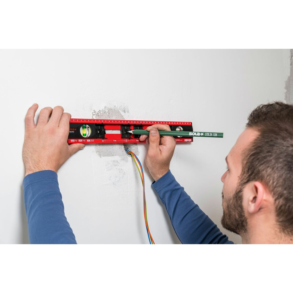 Spirit Level SOLA Aluminium 41 cm 40 cm