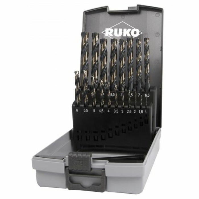Spool set RUKO Speed Cut High speed steel (HSS) Case 19 Pieces