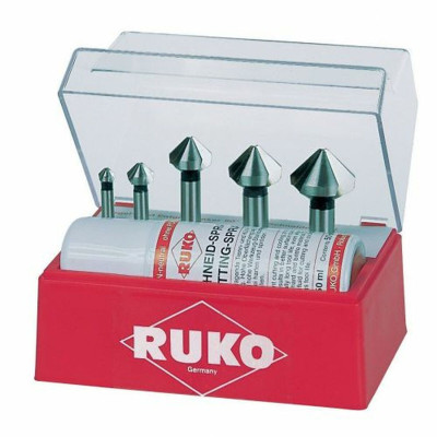 Countersink Set (Countersinks) RUKO 102142T DIN 335 High speed steel (HSS) 5 Pieces