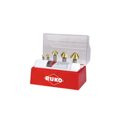 Countersink Set (Countersinks) RUKO 102142T DIN 335 High speed steel (HSS) 5 Pieces