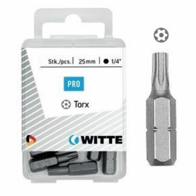 Bit set WITTE Torx TX 40 5 Units