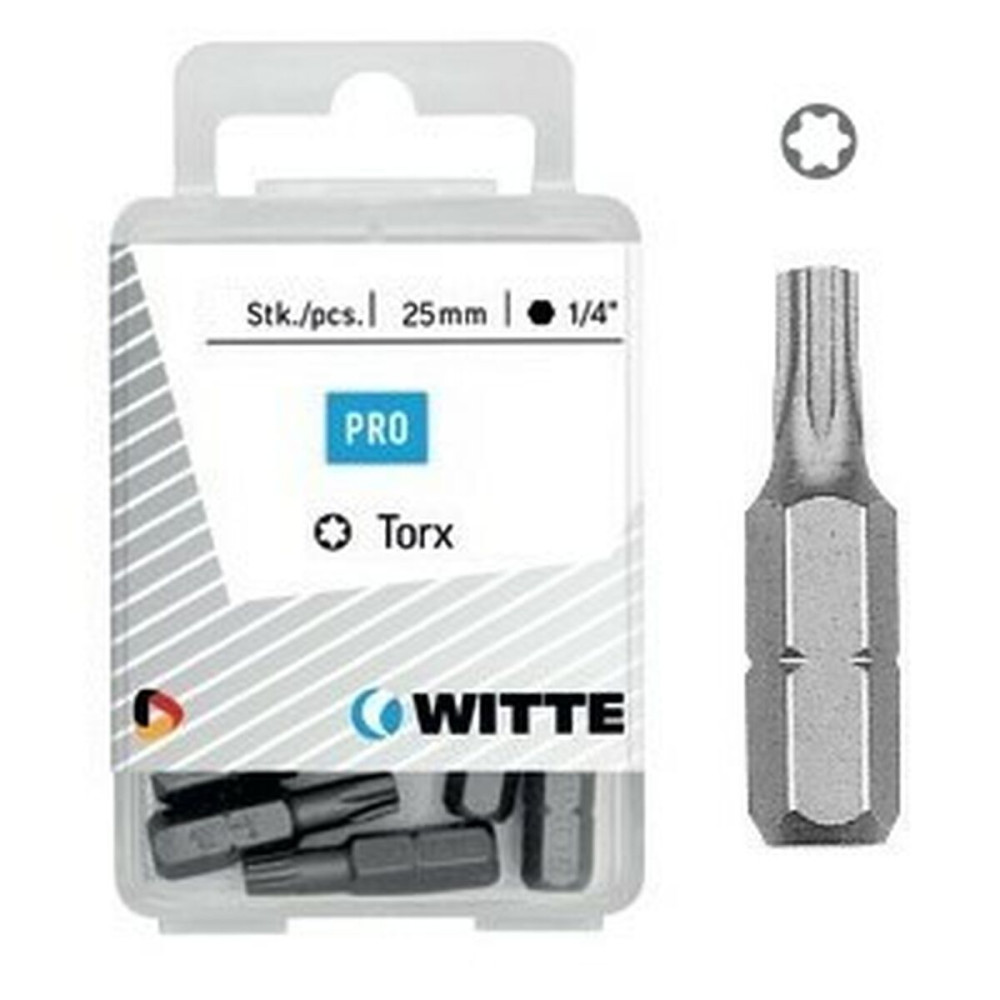Bit set WITTE TX Torx 5 Units
