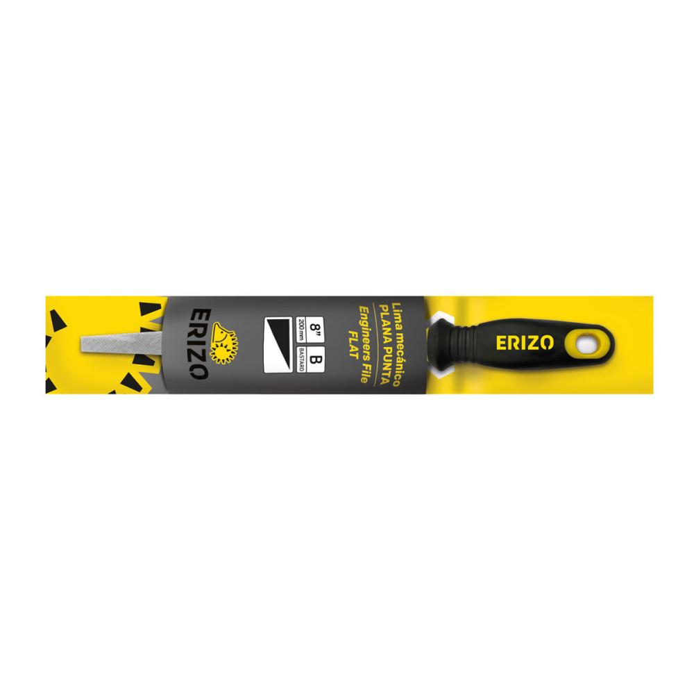 Flat file ERIZO 8" Fine Flat Fine tip