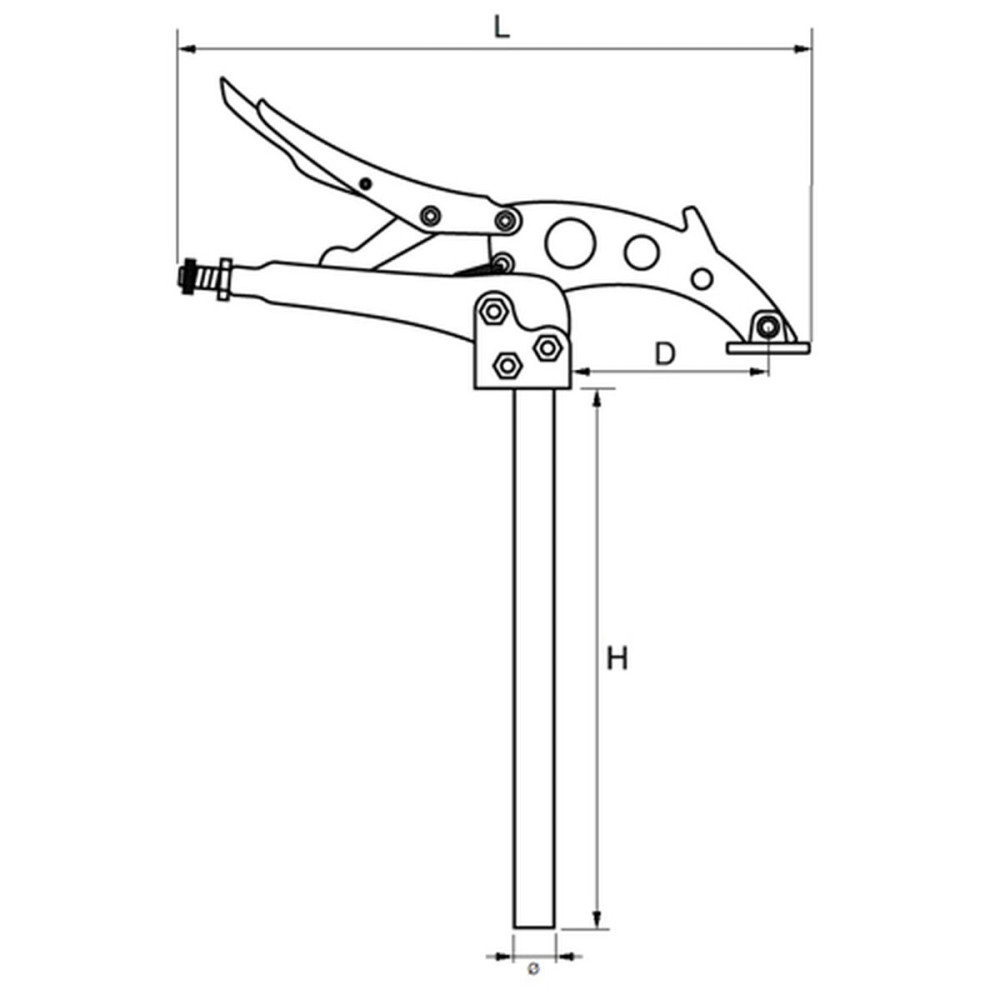 Screw Sargeant Grip-on 24,7 cm