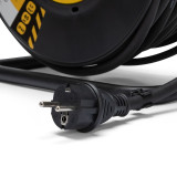 Cable reel Stak REELART 25 m 4 Plugs