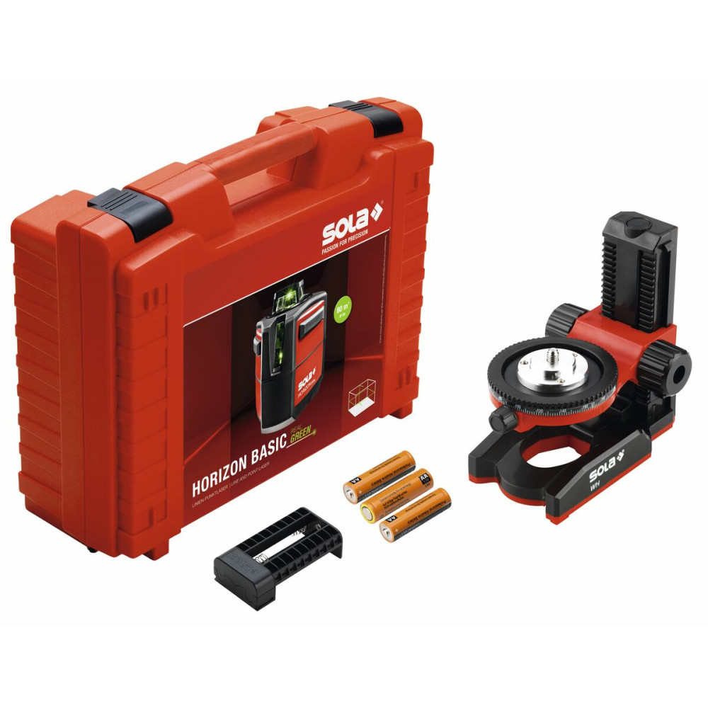 Line laser level SOLA HORIZON GREEN BASIC